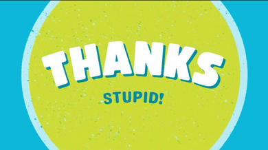 Thanks Stupid GIF - Thanks Stupid GIFs