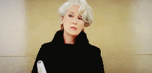 Meryl Streep Deal With It GIF - Meryl Streep Deal With It Devil Wears Prada GIFs