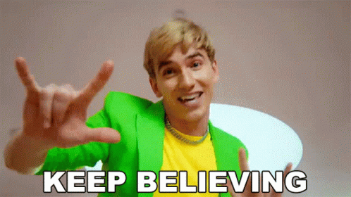 Keep Believing Stephen Sharer GIF - Keep Believing Stephen Sharer Home For The Holiday Song GIFs