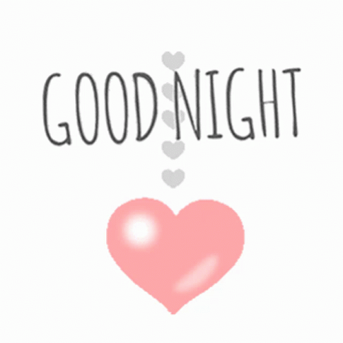 Goodnight Heart GIF - Goodnight Heart Cute GIFs
