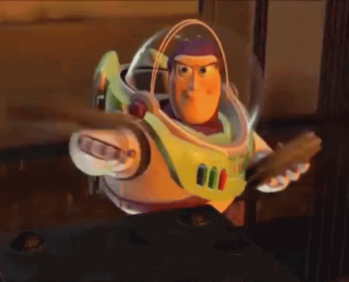 Toy Story Frisbee GIF - Toy Story Frisbee Buzz Lightyear GIFs