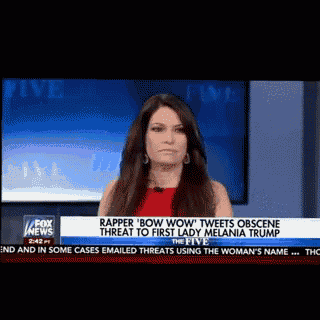 a woman is on fox news talking about rapper bow wow tweets obscene threat to first lady melania trump