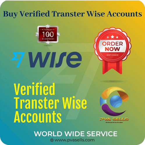 a poster that says buy verified transfer wise accounts verified transfer wise accounts world wide service