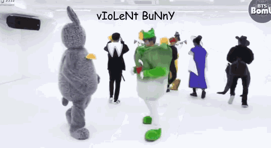 Violent Bunny Bts GIF
