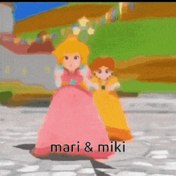 Miragiftag Miki GIF - Miragiftag Miki Princess Peach GIFs