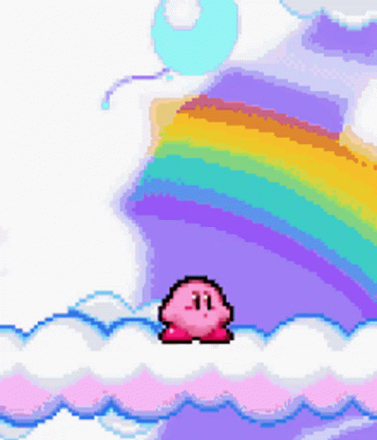 Kirby Dance GIF - Kirby Dance Rainbow GIFs
