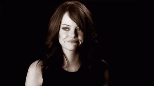 Emma Stone Meh GIF - Emma Stone Meh Oh Well GIFs