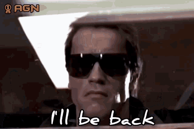 I Will Be Back Schwarzenegger GIF - I Will Be Back Schwarzenegger Arnold GIFs