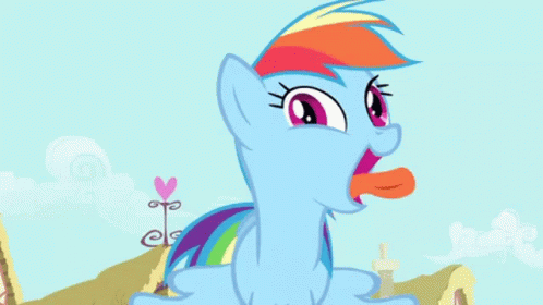 My Little Pony Friendship Is Magic Rainbow Dash GIF - My Little Pony Friendship Is Magic Rainbow Dash Daring Don T GIFs