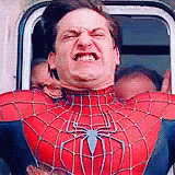 When You'Re Trying To Shit But It'S Not Going To Happen Let'S Be Honest GIF - Spiderman Tobey Maguire GIFs
