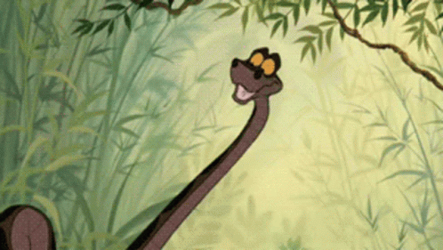 Snake In The Grass Kaa GIF - Snake In The Grass Kaa Jungle Book GIFs