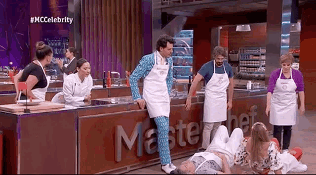 Relax Exercise GIF - Relax Exercise Master Chef Celebrity GIFs