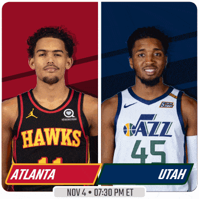 the hawks and jazz are playing on nov 4