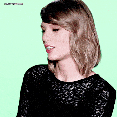 a picture of a woman with the words swifterpics on the bottom