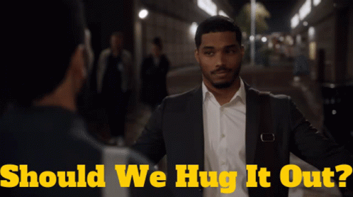Greys Anatomy Wendell Ndugu GIF - Greys Anatomy Wendell Ndugu Should We Hug It Out GIFs