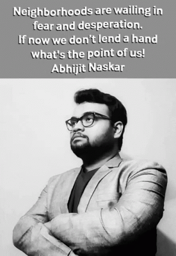 Helping Abhijit Naskar GIF - Helping Abhijit Naskar Naskar GIFs