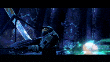 a man in a helmet is holding a rifle in a video game