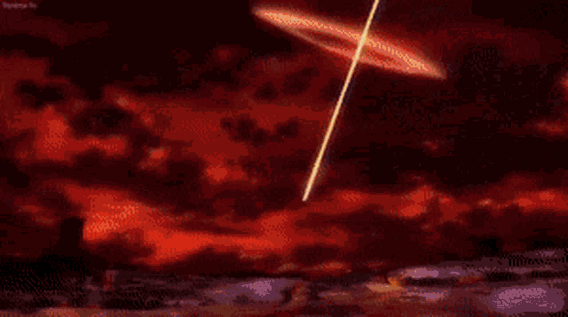 a computer generated image of a large explosion with a white background