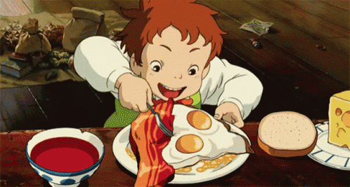 Breakfast Ghibli GIF - Breakfast Ghibli Eat GIFs