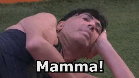 Ivan Cattaneo Mamma Oddio Mamma Mia GIF - Ivan Cattaneo Mother Please GIFs