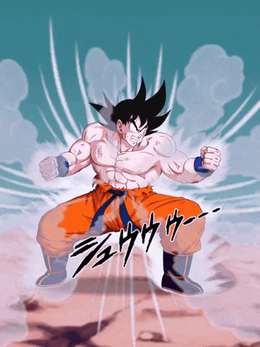 a cartoon drawing of a karate fighter with a blue belt