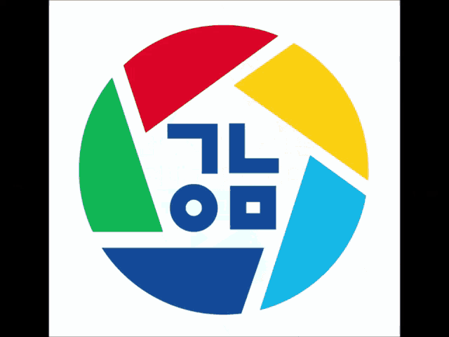a colorful circle with the letter l in the middle