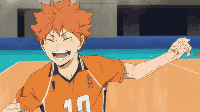 a volleyball player with the number 10 on their shirt