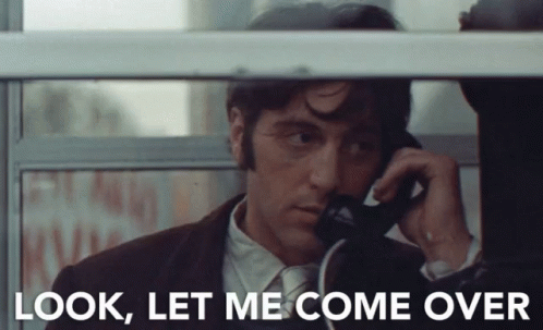 Look Let Me Come Over GIF - Look Let Me Come Over Phone Call GIFs