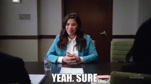 Superstore Amy Sosa GIF - Superstore Amy Sosa Yeah Sure GIFs