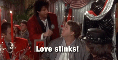 Love Stinks Adam Sandler GIF - Love Stinks Adam Sandler Wedding Singer GIFs
