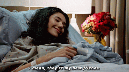 Chicago Fire Violet Mikami GIF - Chicago Fire Violet Mikami I Mean Theyre My Best Friends GIFs