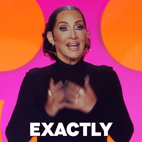 Exactly Michelle Visage GIF - Exactly Michelle Visage Rupaul’s Drag Race GIFs