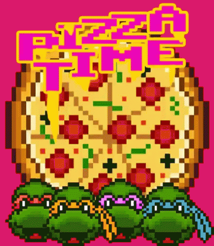 Pizza Time Tmnt GIF - Pizza Time Tmnt GIFs