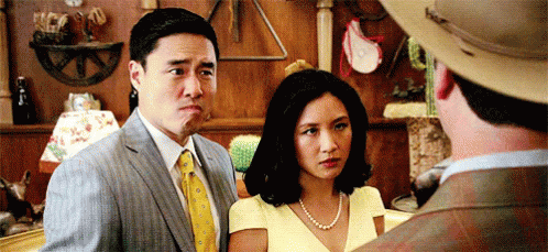 That Look Of Murder GIF - Fresh Off The Boat Constance Wu Jessica Huang GIFs
