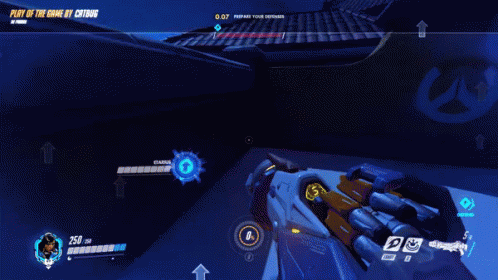Up In The Air GIF - Overwatch Pharah Boop GIFs