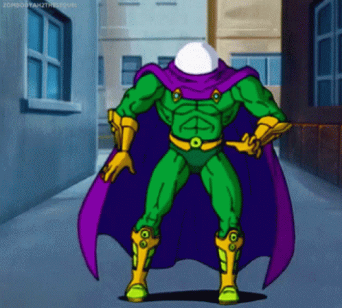 Mysterio Im Out GIF - Mysterio Im Out Bye GIFs