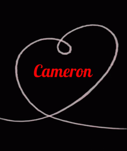 Love Name GIF - Love Name Cameron GIFs