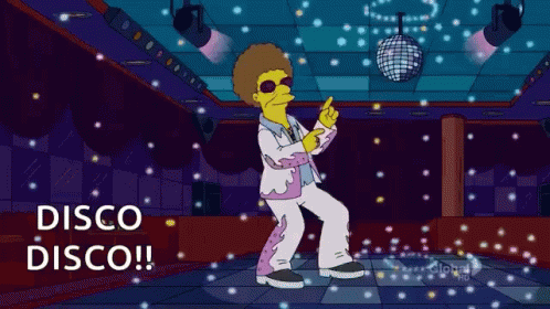 Disco Simpsons GIF - Disco Simpsons Dancing GIFs