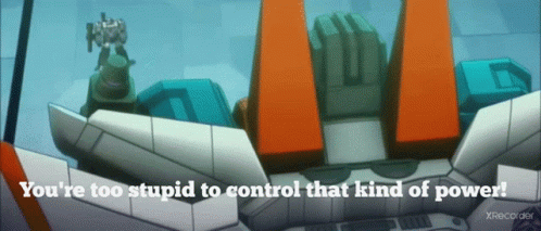 Youre Too Stupid To Control That Kind Of Power Megatron GIF - Youre Too Stupid To Control That Kind Of Power Megatron Starscream GIFs