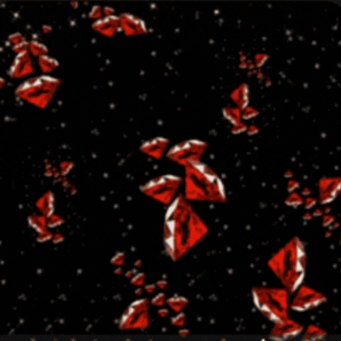 a burst of light is coming out of a black background