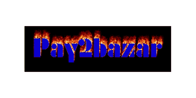 a sign that says pay2bazar on it