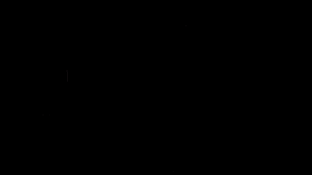a cartoon character laying on a bed with a window in the background