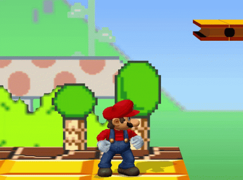 Mario Smash Bros GIF - Mario Smash Bros Grow GIFs