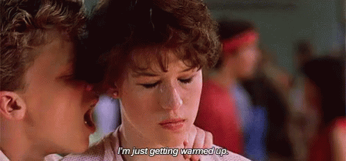 Sixteen Candles GIF - Sixteen Candles Im Just Getting Warmed Up 80s GIFs