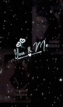 a collage of images of a man and a woman with the words you and me