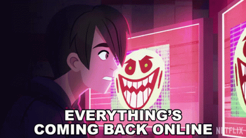 Everythings Coming Back Online Player GIF - Everythings Coming Back Online Player Carmen Sandiego GIFs