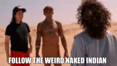 Waynes Waynes World2 GIF - Waynes Waynes World2 Weird Naked Indian GIFs
