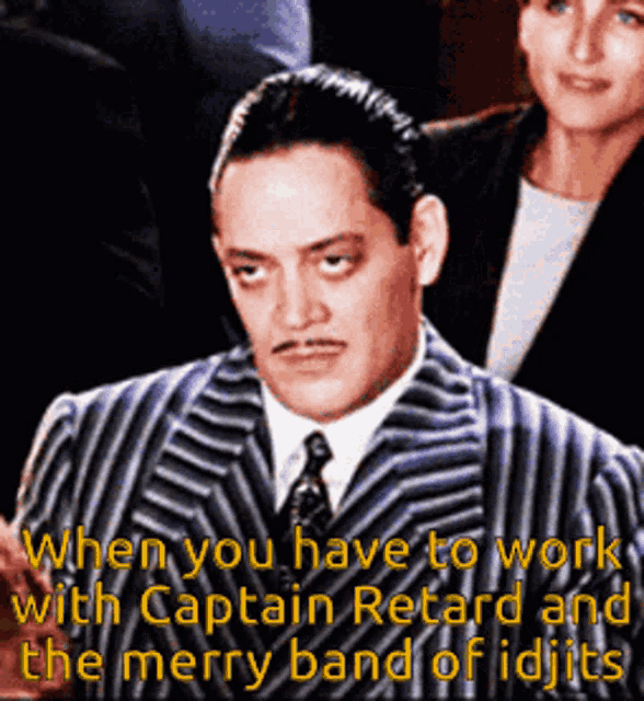 Bored When You Have To Work With Captain GIF - Bored When You Have To Work With Captain Idiots GIFs