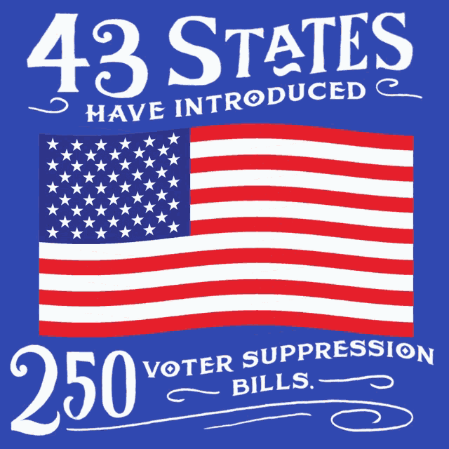 Vrl 43states GIF - Vrl 43states Introduced250voter Suppression Bills GIFs