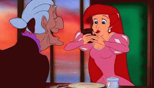 Ariel Smoke GIF - Ariel Smoke The Little Mermaid GIFs